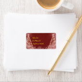 Weihnachtsbaum Adressaufkleber (Insitu)