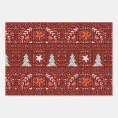 Weihnachtsbaum als hohe Qualität Geschenkpapier Set (Vorderseite 3)