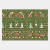 Weihnachtsbaum als hohe Qualität Geschenkpapier Set (Vorderseite 2)