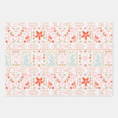 Weihnachtsbaum als hohe Qualität Geschenkpapier Set (Vorderseite)