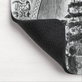 Weihnachtsbaum an Windsor Schloss, 1848 Mousepad (Ecke)