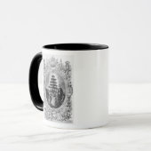Weihnachtsbaum an Windsor Schloss, 1848 Tasse (Vorderseite Links)