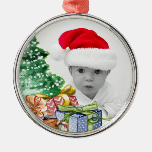 Weihnachtsbaum Art Custom Foto Ornament Aus Metall