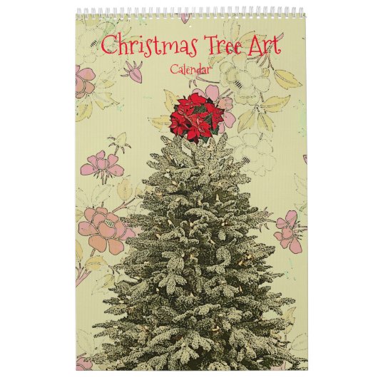 Weihnachtsbaum Art Jahr um Kalender (Titelbild)