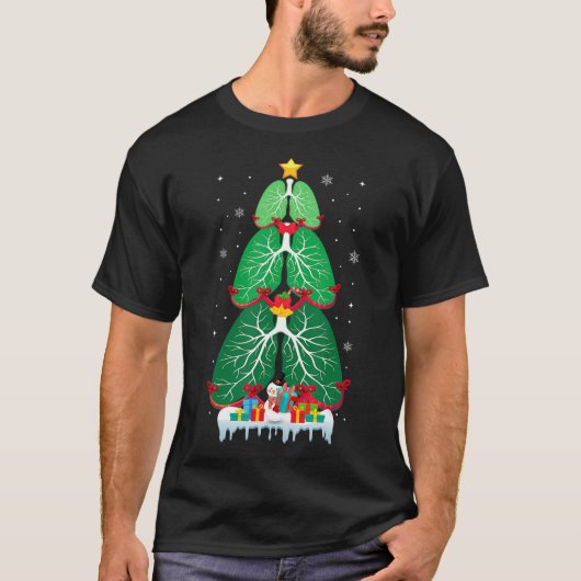 Weihnachtsbaum Atemtherapie Xmas Thera T-Shirt (Vorderseite)