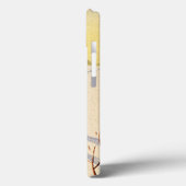 Weihnachtsbaum auf einer schneebedeckten Winterstr Case-Mate iPhone Hülle (Rückseite / Links)