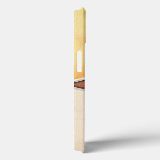 Weihnachtsbaum auf einer schneebedeckten Winterstr Case-Mate iPhone Hülle (Rückseite / Rechts)