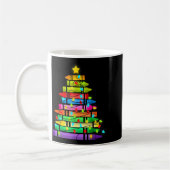 Weihnachtsbaum aus Buntstiften Lehrerleben Kaffeetasse (Links)