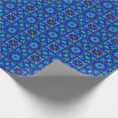 Weihnachtsbaum aus festem Glas Geschenkpapier (Ecke)