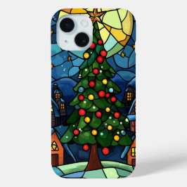 Weihnachtsbaum aus verkleidetem Glas Case-Mate iPhone Hülle