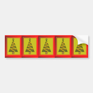 Weihnachtsbaum Autoaufkleber