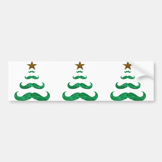 Weihnachtsbaum Autoaufkleber (Vorne)