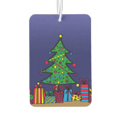 Weihnachtsbaum Autolufterfrischer (Rückseite)