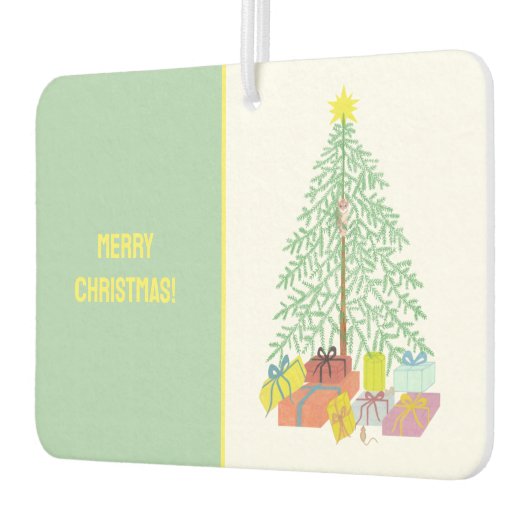 Weihnachtsbaum Autolufterfrischer (Links)