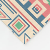 Weihnachtsbaum Aztec Style - Einzigartiger Urlaub Fleecedecke (Ecke)