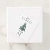 Weihnachtsbaum - Baby, draußen ist es kalt Geschenkanhänger (Beispiel)