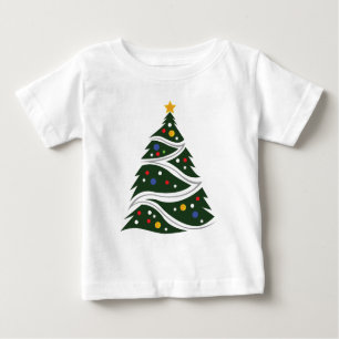 Weihnachtsbaum Baby T-shirt