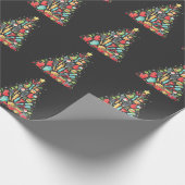 Weihnachtsbaum Backen Koch Cook Xmas Geschenkpapier (Ecke)