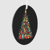 Weihnachtsbaum Backen Koch Cook Xmas Ornament (Vorderseite)