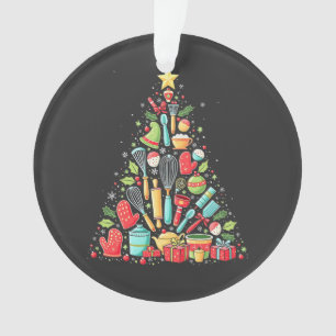 Weihnachtsbaum Backen Koch Cook Xmas Ornament