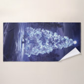 Weihnachtsbaum Badehandtuch (Badehandtuch)