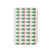 Weihnachtsbaum Badematte (Vorderseite Vertikal)