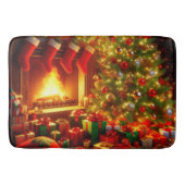 Weihnachtsbaum Badematte (Vorderseite)