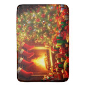 Weihnachtsbaum Badematte (Vorderseite Vertikal)