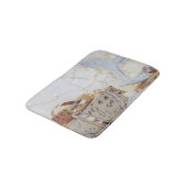 Weihnachtsbaum Badematte (Schrägansicht)