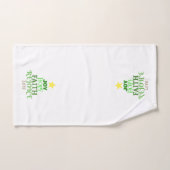 Weihnachtsbaum Badhandtuch Set (Handtuch)