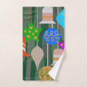 Weihnachtsbaum Badhandtuch Set (Handtuch)