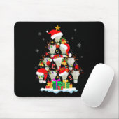Weihnachtsbaum Badminton Ball Weihnachtsmannmütze Mousepad (Mit Mouse)