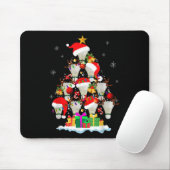 Weihnachtsbaum Badminton Ball Weihnachtsmannmütze Mousepad (Mit Mouse)