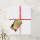 Weihnachtsbaum Bänder Feiertags Geschenkanhänger (Mit Garn)