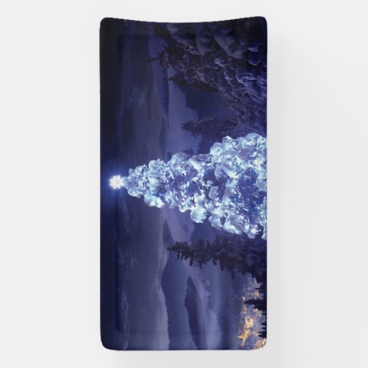 Weihnachtsbaum Banner (Vertikal)