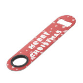 Weihnachtsbaum-Bar Key Speed Flaschenöffner (Vorderseite Schrägansicht)