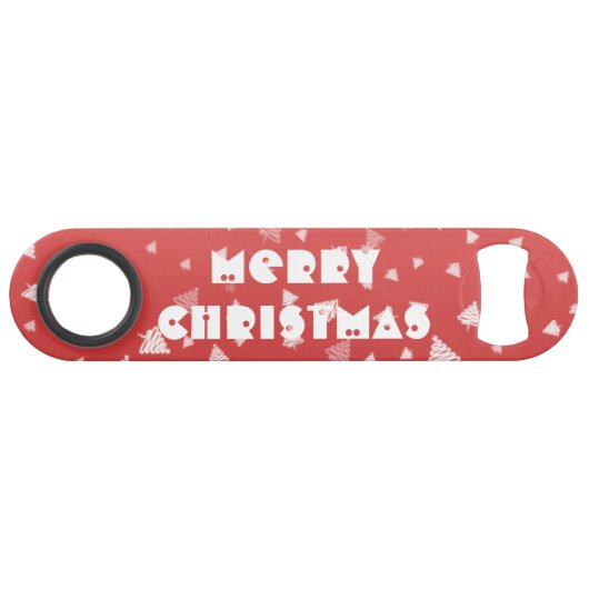 Weihnachtsbaum-Bar Key Speed Flaschenöffner (Vorderseite (Horizontal))