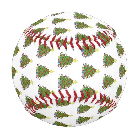 Weihnachtsbaum Baseball (Rückseite)
