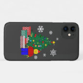 Weihnachtsbaum Baseball Case-Mate iPhone Hülle (Rückseite (Horizontal))