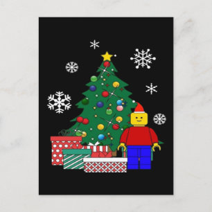  Weihnachtsbaum Baseball  Feiertagspostkarte