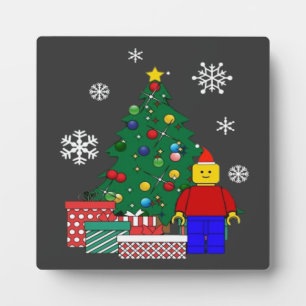 Weihnachtsbaum Baseball Fotoplatte