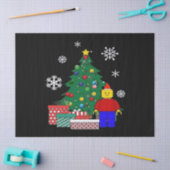Weihnachtsbaum Baseball Seidenpapier (Basteln)