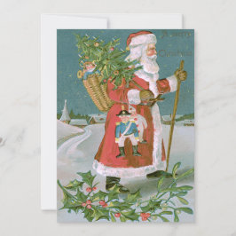 Weihnachtsbaum Basket Toys Holly Einladung