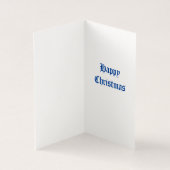 Weihnachtsbaum Bauble Weihnachtskarte (Innenseite)