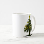 Weihnachtsbaum, Beach Aloha Weihnachten Kaffeetasse (VorderseiteRechts)