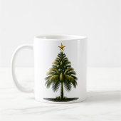 Weihnachtsbaum, Beach Aloha Weihnachten Kaffeetasse (Links)