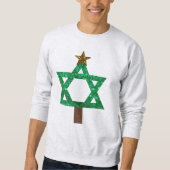 Weihnachtsbaum bedeutet Sweshirt Sweatshirt (Vorderseite)
