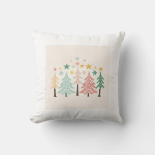 Weihnachtsbaum Beige Kissen