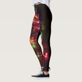 Weihnachtsbaum beleuchtet Leggings (Links)