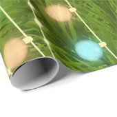 Weihnachtsbaum beleuchtet Packpapier (Rolleneckpunkt)